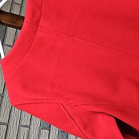 Croft & Barrow Ladies Jacket Sz L Red Button Up - Picture 6 of 11